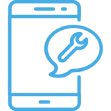 Mobile Setting  icon