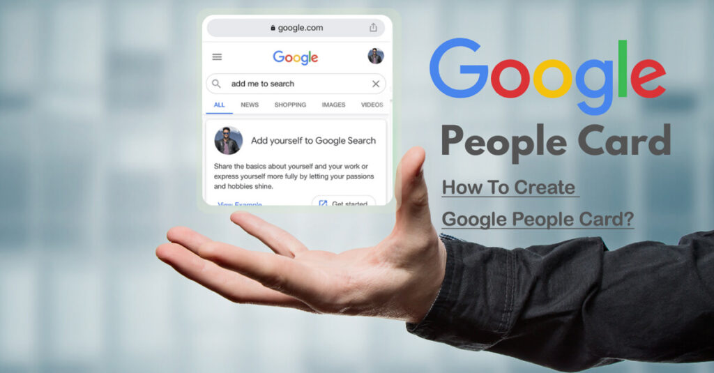 How To Create Google People Card