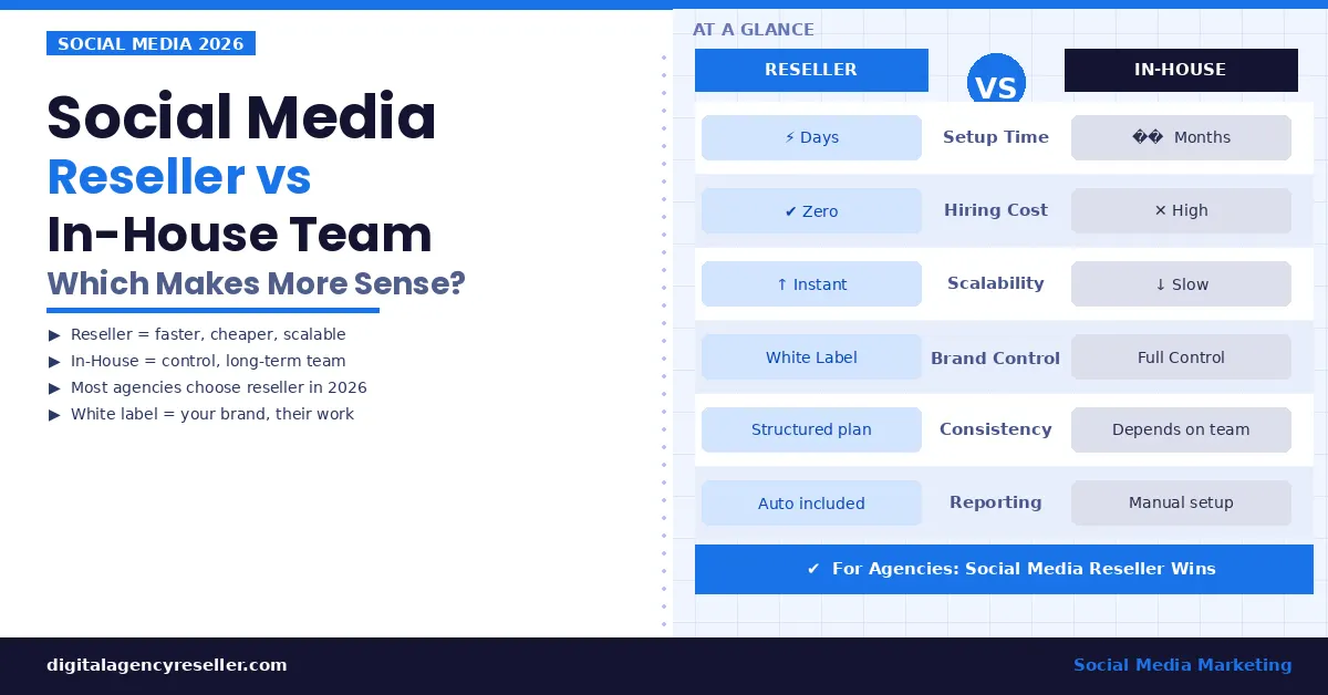 Social Media Marketing Reseller vs Hiring In House
